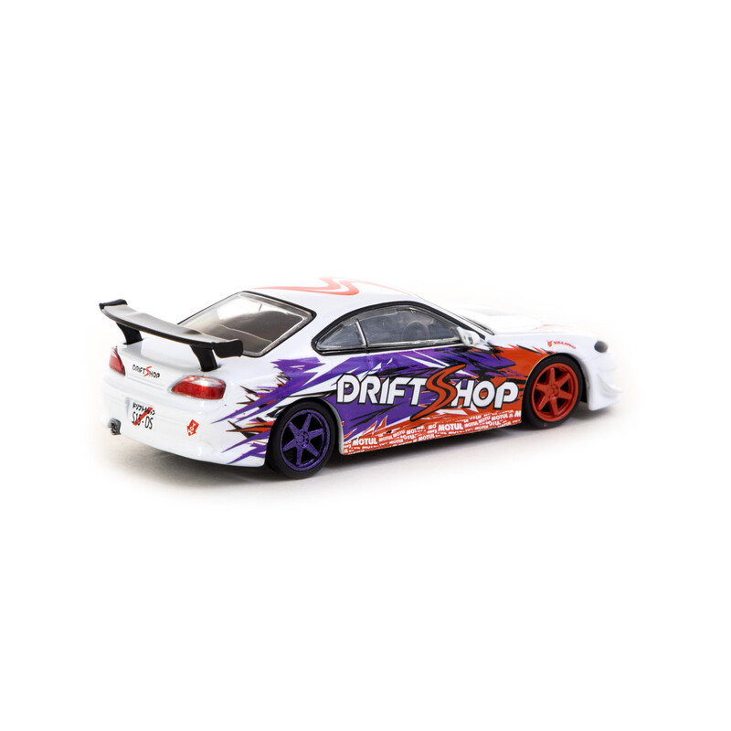 Miniature Nissan Silvia S15 DriftShop (Tarmac Works, Vertex)
