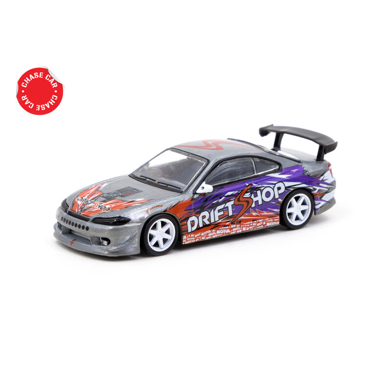 Miniature Nissan Silvia S15 DriftShop (Tarmac Works, Vertex)