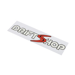 Sticker DriftShop Blanc & Noir (20 cm)