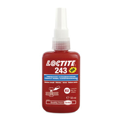 Freinfilet Normal Loctite 243 (Bleu, 50 ml)
