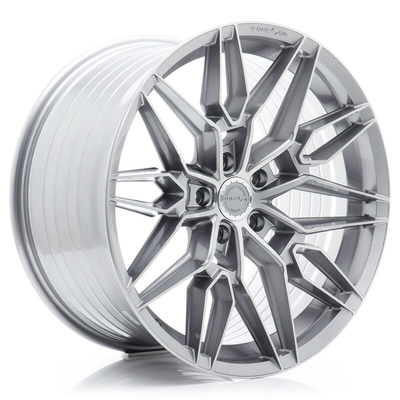 Concaver CVR6 19x8.5" (5 trous - sur mesure) ET20-45, Titane