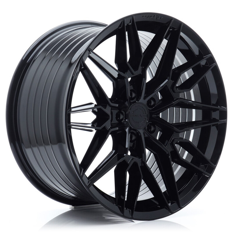 Concaver CVR6 20x8.5" (5 trous - sur mesure) ET20-45, Noir Platine