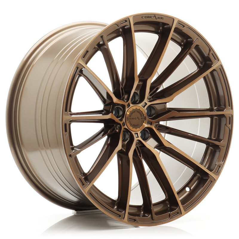 Concaver CVR7 20x8.5" (5 trous - sur mesure) ET20-45, Bronze