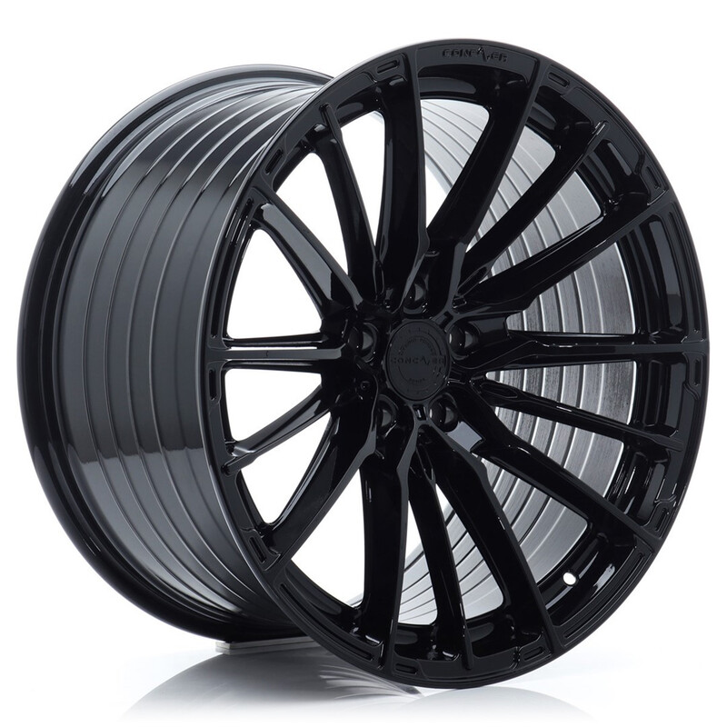 Concaver CVR7 21x10.5" (5 trous - sur mesure) ET10-46, Noir Platine