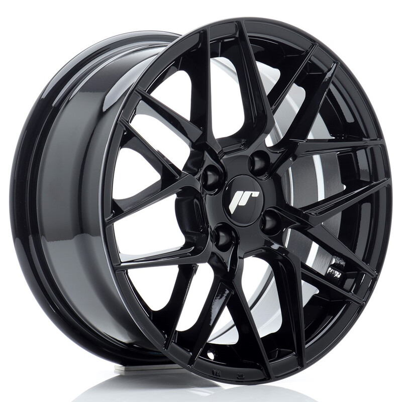 Japan Racing JR-28 15x7" 4x100 ET25, Noir Brillant