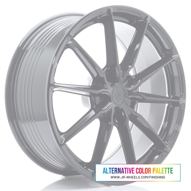Japan Racing JR-37 Extreme Concave 21x10" (5 trous - sur mesure) ET10-64, Couleur Personnalisée !