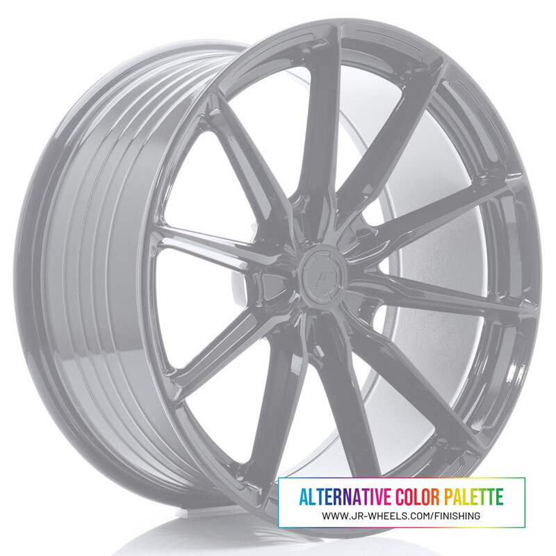 Japan Racing JR-37 Extreme Concave 21x10" (5 trous - sur mesure) ET10-41, Couleur Personnalisée !
