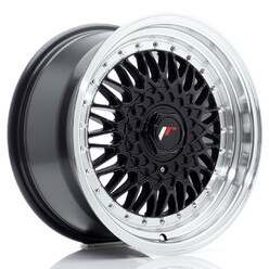 Japan Racing JR-9 16x8" 4x100/108 ET25, Noir Brillant