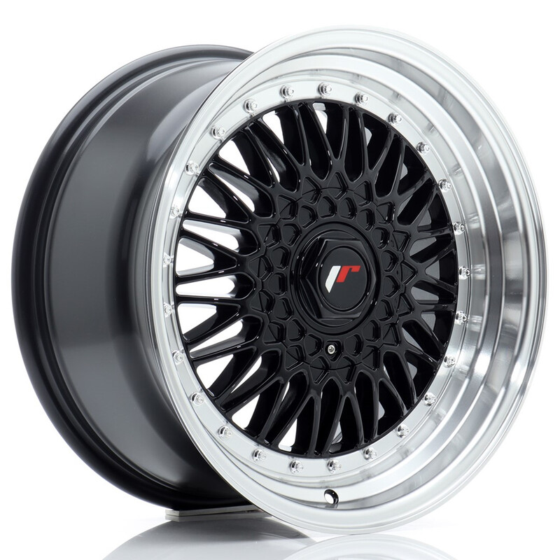 Japan Racing JR-9 17x8.5" 4x100/108 ET20, Noir Brillant