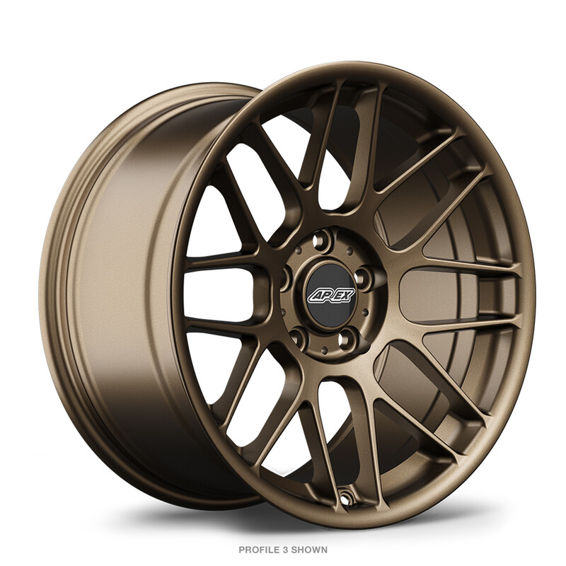 Apex ARC-8 18x8.5" 5x120 ET38, Bronze Satiné