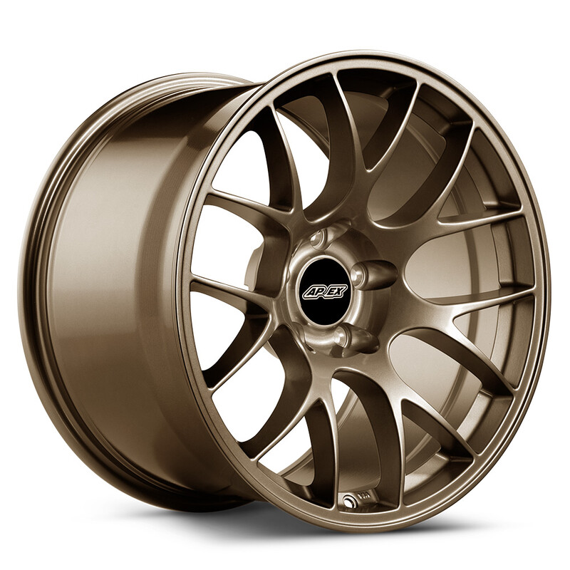 Apex EC-7 18x10" 5x120 ET25, Bronze Satiné