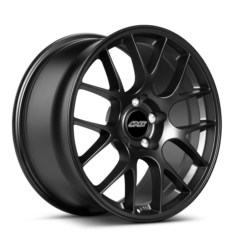 Apex EC-7 18x8.5" 5x120 ET45, Noir Satiné