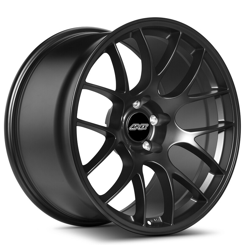 Apex EC-7 19x11" 5x120 ET44, Noir Satiné