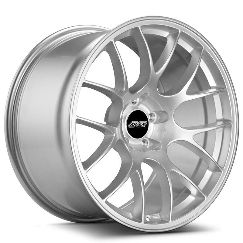 Apex EC-7 19x9.5" 5x120 ET33, Race Silver