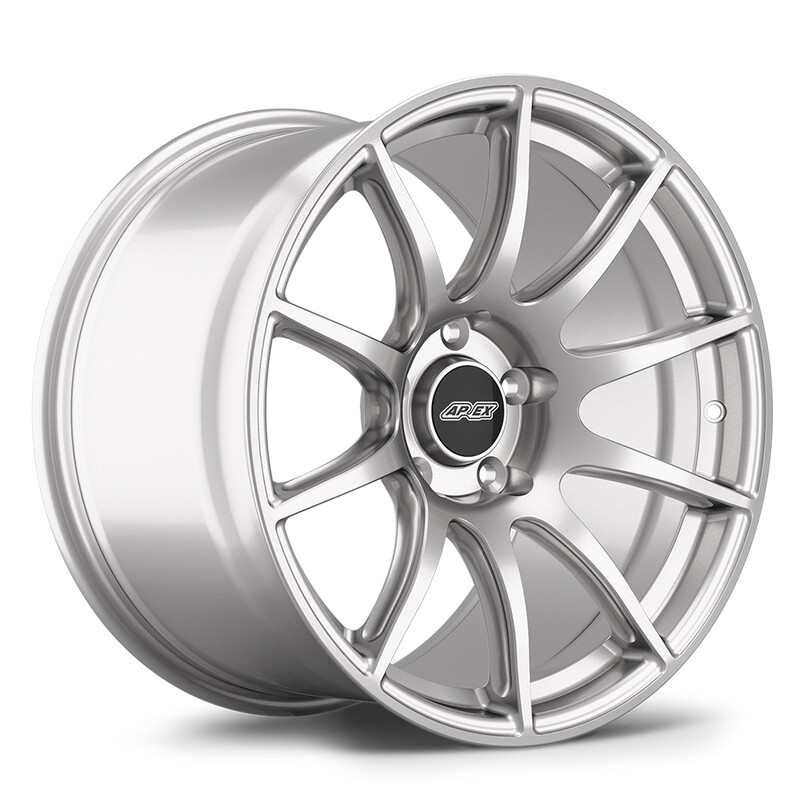 Apex SM-10 18x10.5" 5x120 ET22, Race Silver