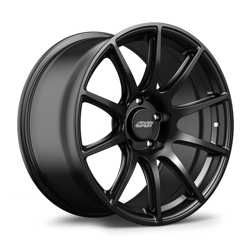 Apex SM-10 18x9.5" 5x120 ET35, Noir Satiné