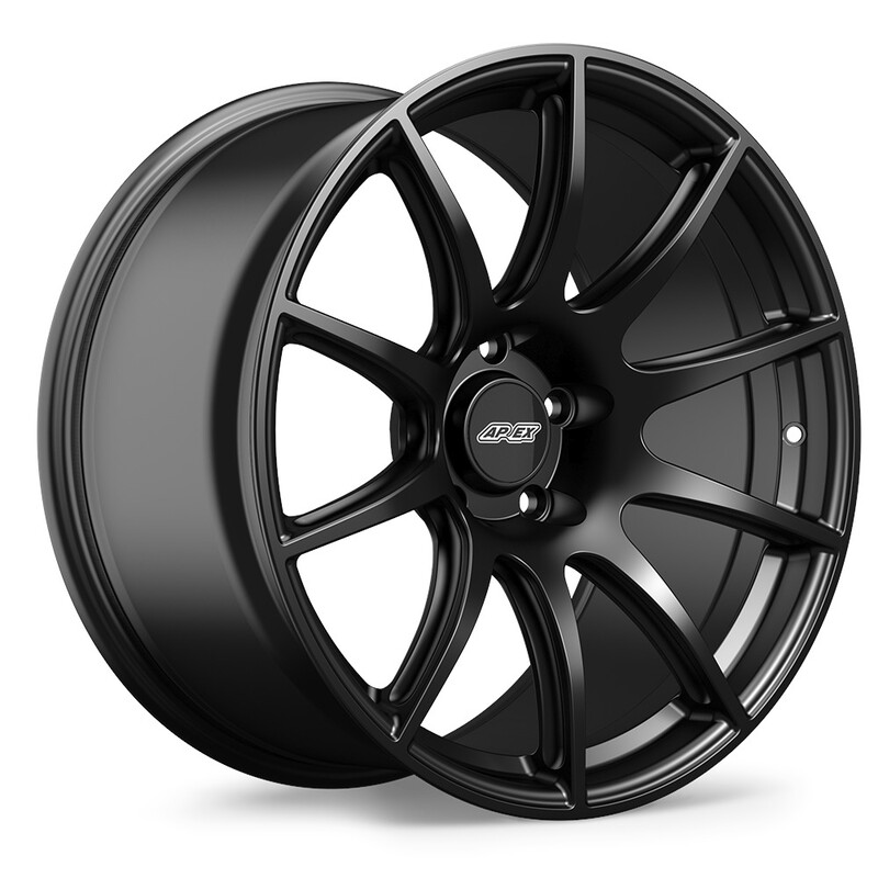 Apex SM-10 19x11" 5x120 ET44, Noir Satiné