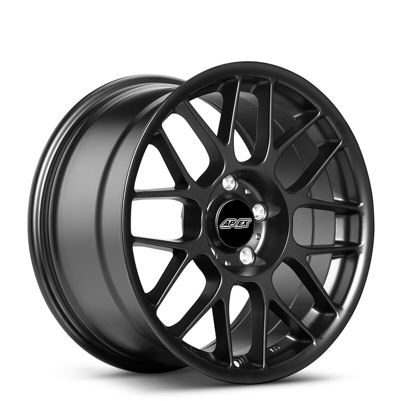 Apex ARC-8 17x9" 5x120 ET52, Noir Satiné