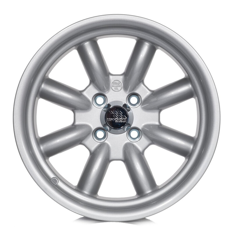 Jante Compomotive ML 1362 13x6" 4x108 ET18, Argent (Ford - 63.5 mm)