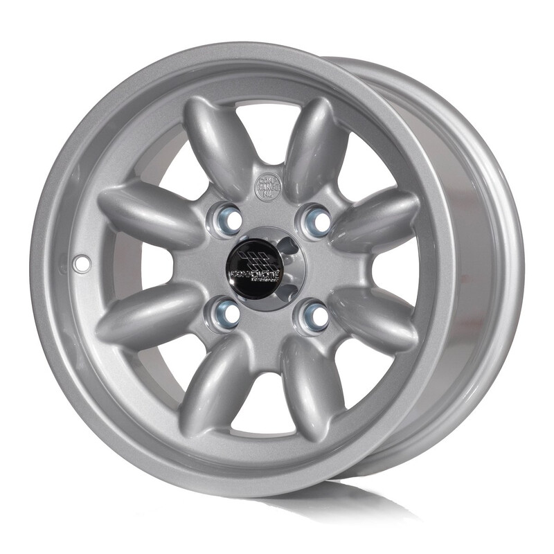 Jante Compomotive ML 1372 13x7" 4x108 ET0, Argent (Ford - 63.5 mm)