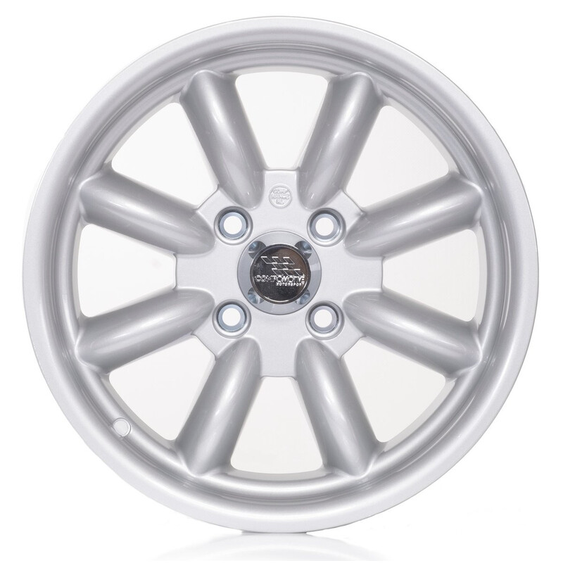 Jante Compomotive ML 1582 15x8" 4x108 ET-12, Argent (Ford Groupe 4 - 63/78 mm)