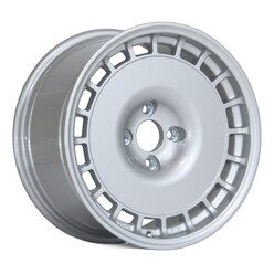 Jante Compomotive TH 1681 16x8" 4x100 ET35, Argent (Opel/VW/Nissan - 67 mm)