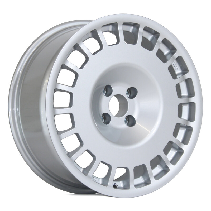 Jante Compomotive TH 1882 18x8" 5x120 ET15, Argent (BMW E30 M3 - 72.5 mm)