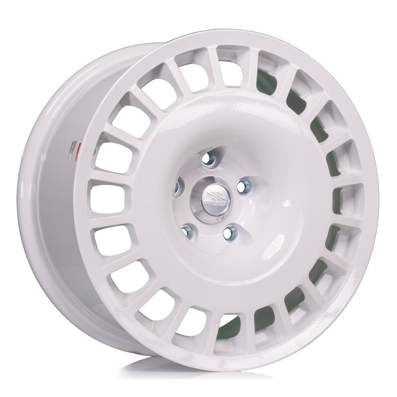 Jante Compomotive TH 1781 17x8" 4x100 ET35, Blanc (VW/Opel/Renault/Nissan/Honda - 73 mm)