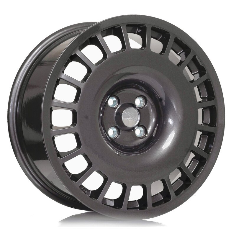 Jante Compomotive TH 1882 18x8" 4x108 ET35, Gris Métallisé (Ford Focus/Sierra - 63.5 mm)