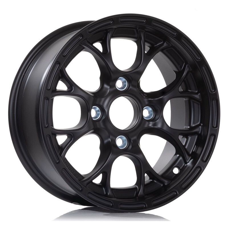 Jante Compomotive CXR 1363 13x6" 4x108 ET18, Noir (Ford - 63.5 mm)