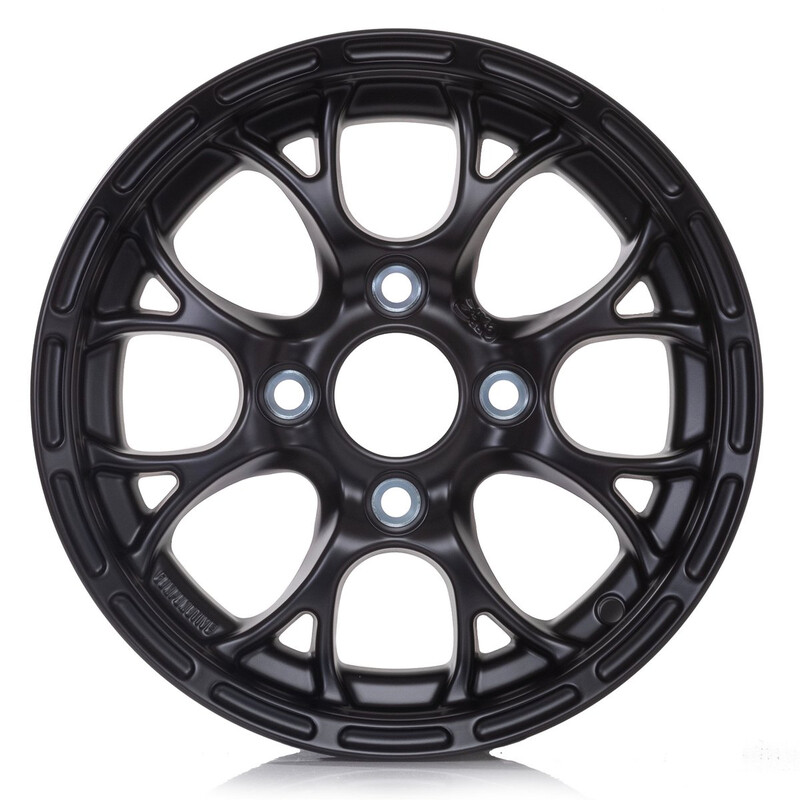 Jante Compomotive CXR 1363 13x6" 4x108 ET18, Noir (Ford - 63.5 mm)