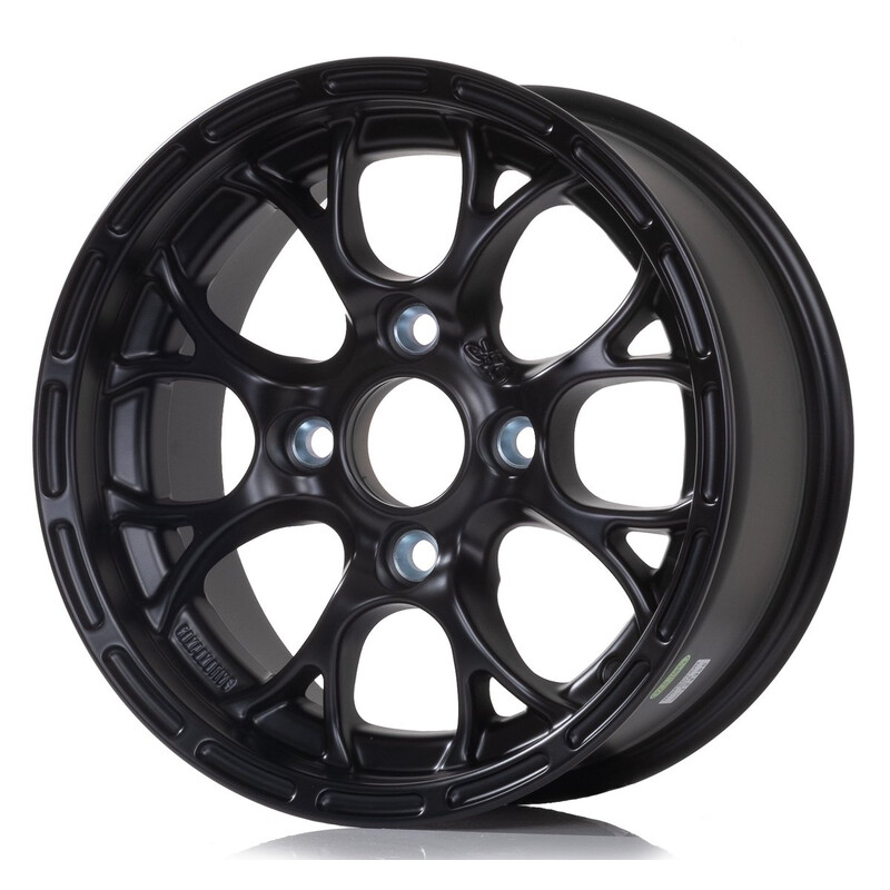 Jante Compomotive CXR 1363 13x6" 4x108 ET18, Noir (Ford - 63.5 mm)