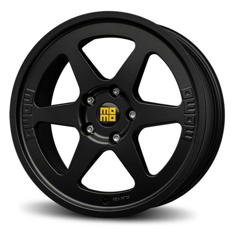 Momo Heritage 6 18x8" 5x100 ET35, Noir Mat