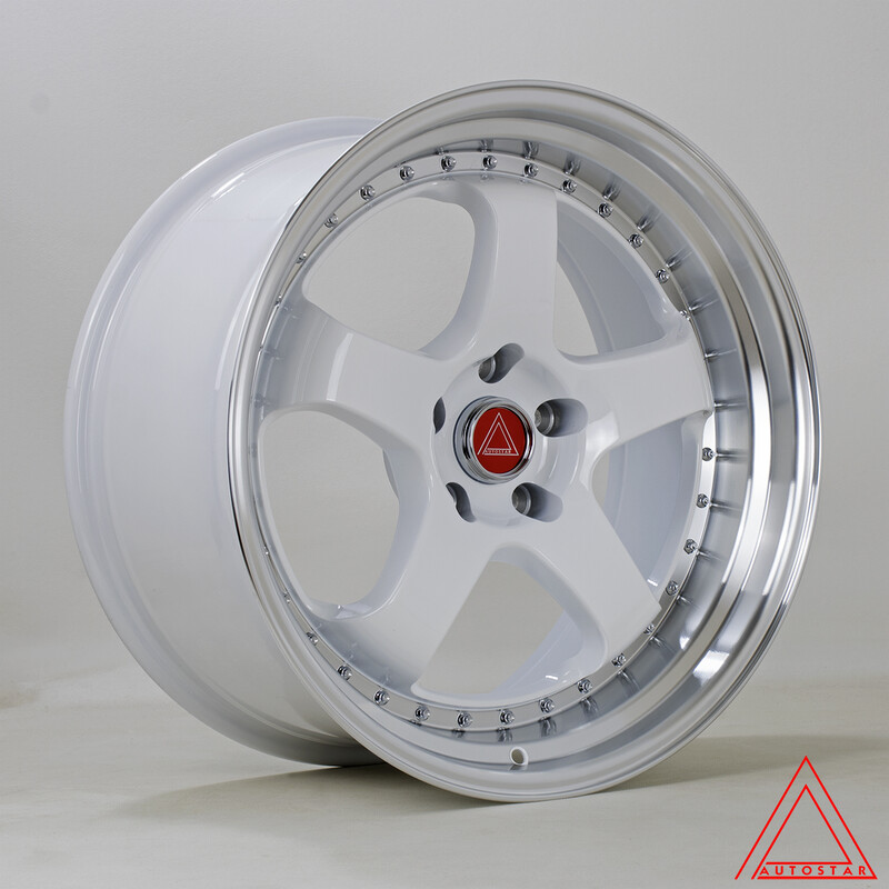 Autostar GT5R 19x9.5" 5x114.3 ET22, Blanc