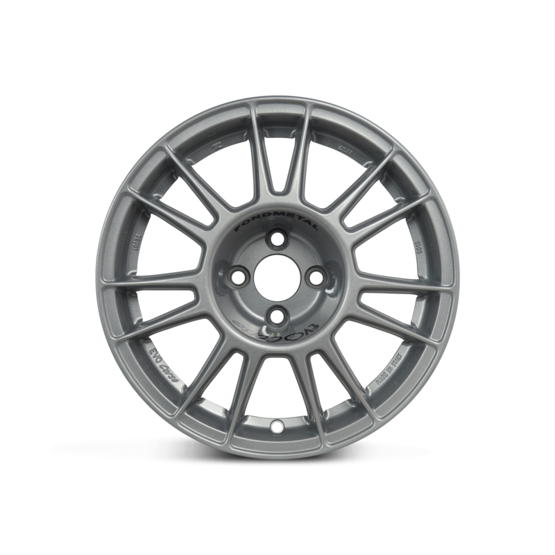Jante Evo Corse X3MA 15x7" 4x100 ET38, Gris Argenté (Renault Clio)