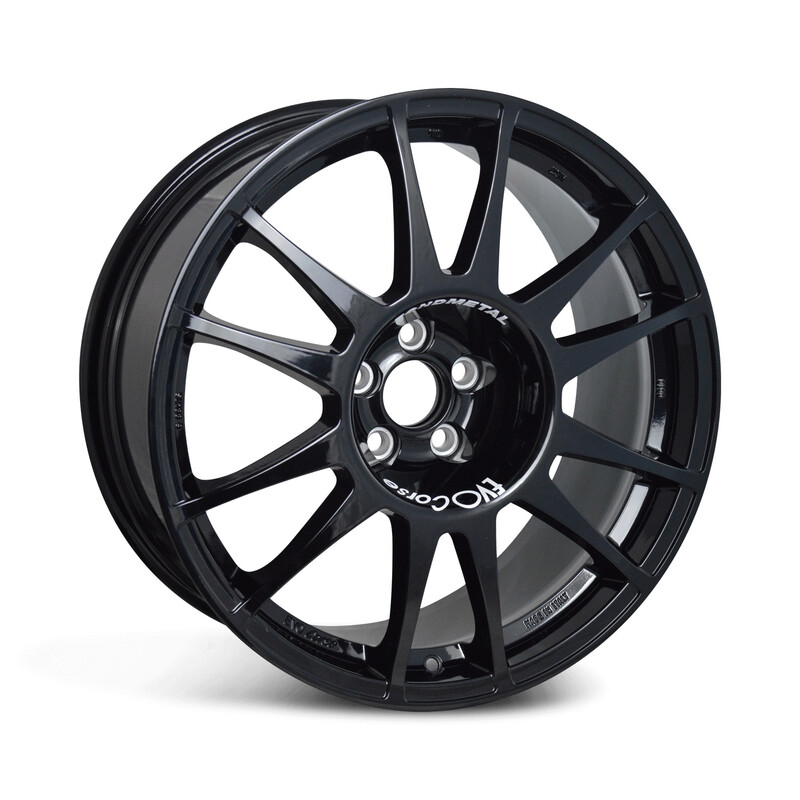 Jante Evo Corse SanremoCorse 18x8" 4x108 ET39, Noir Brillant (Ford Fiesta)