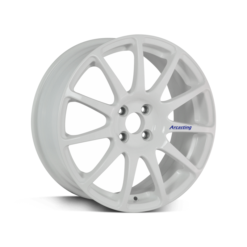 Jante Evo Corse Excalibur 18x8" 5x114.3 ET30, Blanc