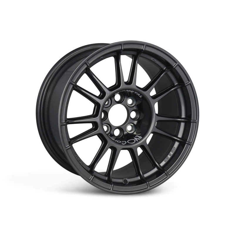 Jante Evo Corse X3MAZero 13x7" 4x98/108 ET20, Anthracite (Fiat / Peugeot / Citroen)