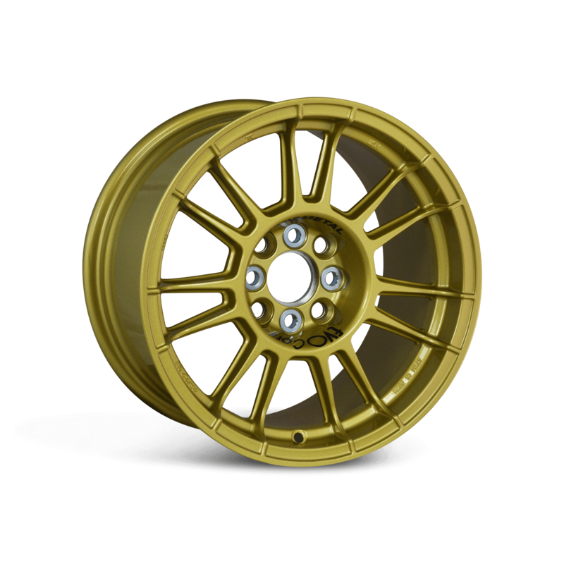 Jante Evo Corse X3MAZero 13x8" 4x98/108 ET0, Doré (Fiat / Peugeot / Citroen)