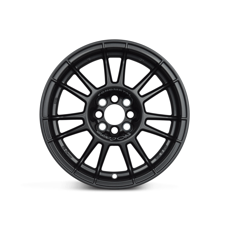 Jante Evo Corse X3MAZero 13x6.5" 4x98/108 ET7, Anthracite (Fiat / Peugeot / Citroen)