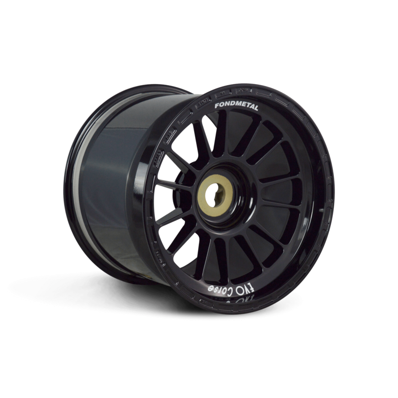 Jante Evo Corse FormulaCorse 13x10" 16x98 ET10, Noir Brillant