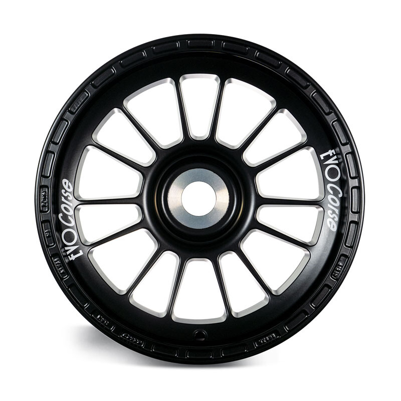 Jante Evo Corse FormulaCorse 13x9" 16x98 ET0, Noir Mat