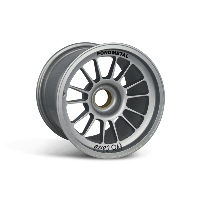 Jante Evo Corse FormulaCorse 13x10" 12x100 ET6, Gris Argenté