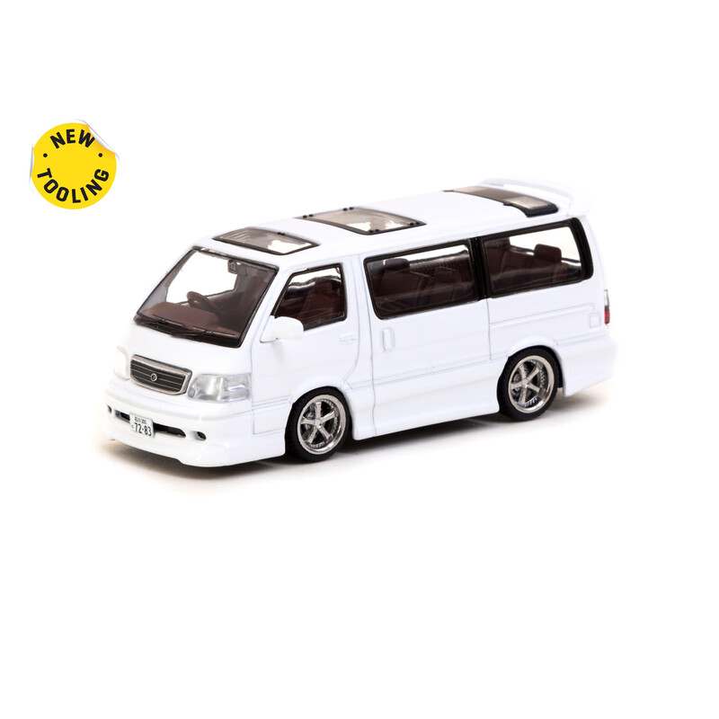 Tarmac Works 1/64 - Toyota HIACE WAGON Custom | Édition Spéciale HK 2023