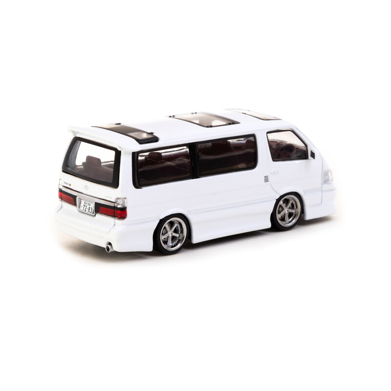 Tarmac Works 1/64 - Toyota HIACE WAGON Custom | Édition Spéciale HK 2023