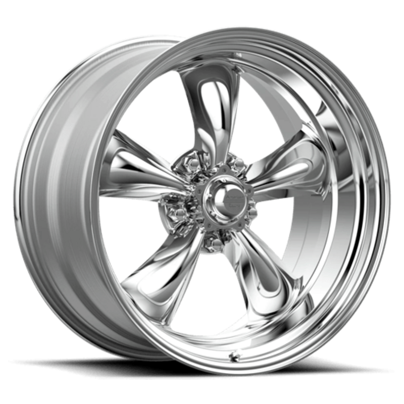 American Racing Vintage VN515 Torq Thrust II 14.0x7" 5x120.65 ET00, Chrome / Poli
