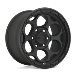 KMC KM541 Dirty Harry 17x8.5" 5x127 ET00, Noir Texturé