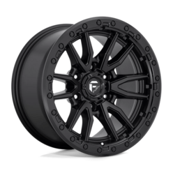 Fuel D679 Rebel 18x9" 5x139.7 ET01, Noir Mat