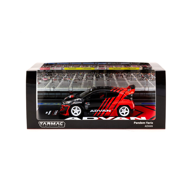 Tarmac Works 1/43 - Pandem Toyota Yaris | ADVAN