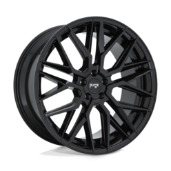 Niche M224 Gamma 22x10.5" 5x127 ET35, Noir Brillant